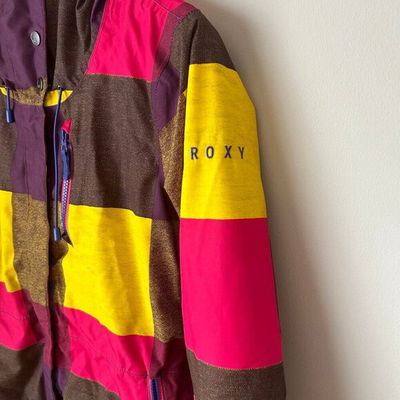 Roxy Women’s Meridian Winter Weatheroof Ski Snowboarding Jacket Size Small - Picture 6 of 10